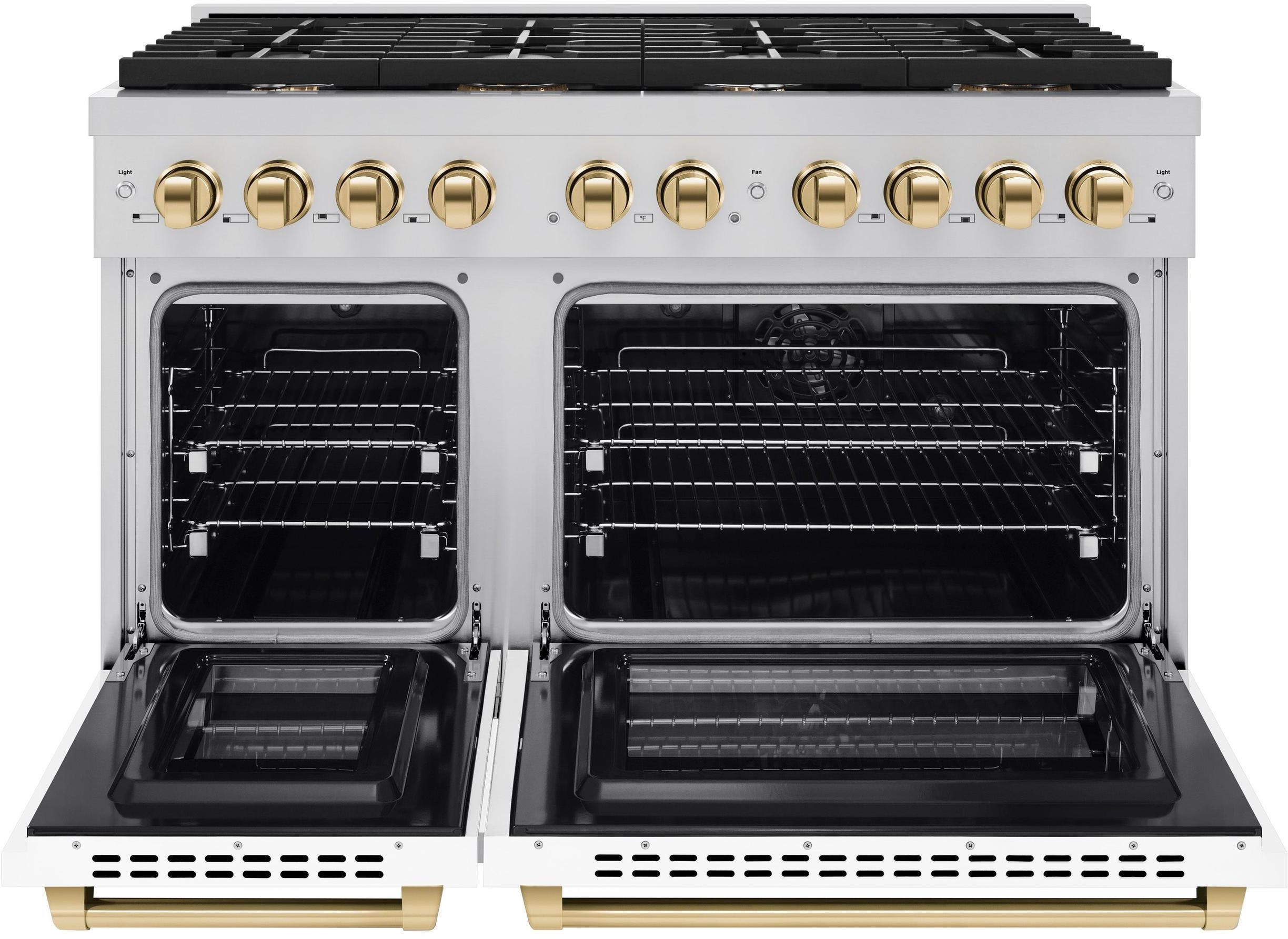 Zline SDRZWM48G Stainless Steel With White Matte Door And Polished...