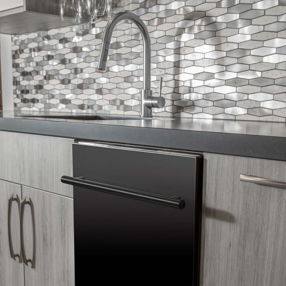 Zline DWBSH24 Black Stainless Steel