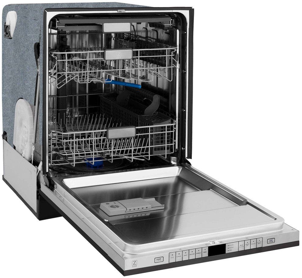 Zline DWMTBS24 Black Stainless Steel