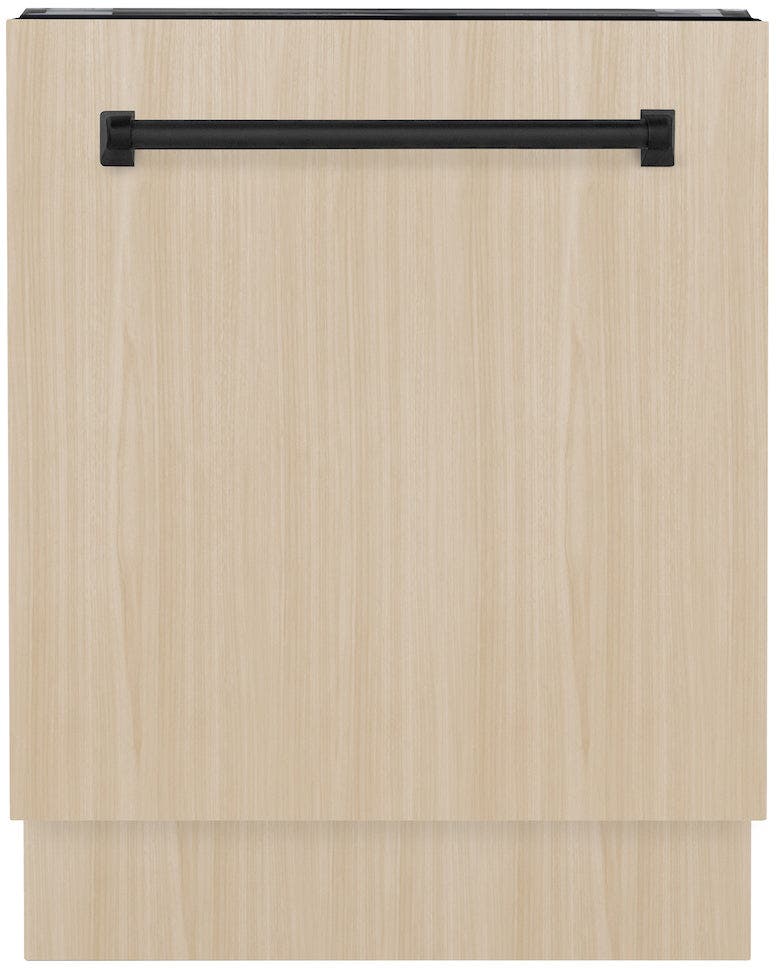 Zline DWVZ24MB Panel Ready With Matte Black Handle