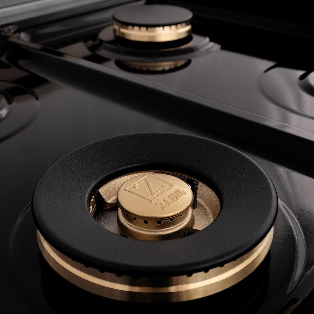 Zline RTSBR48 48 Inch Durasnow Stainless Steel, Brass Burners
