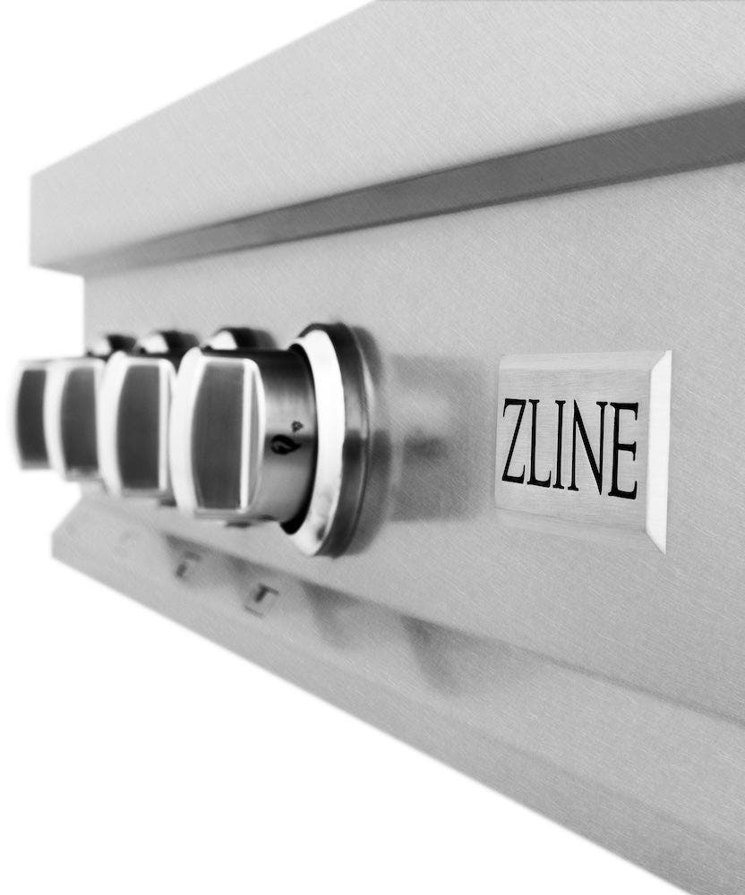 Zline RTSBR48 48 Inch Durasnow Stainless Steel, Brass Burners
