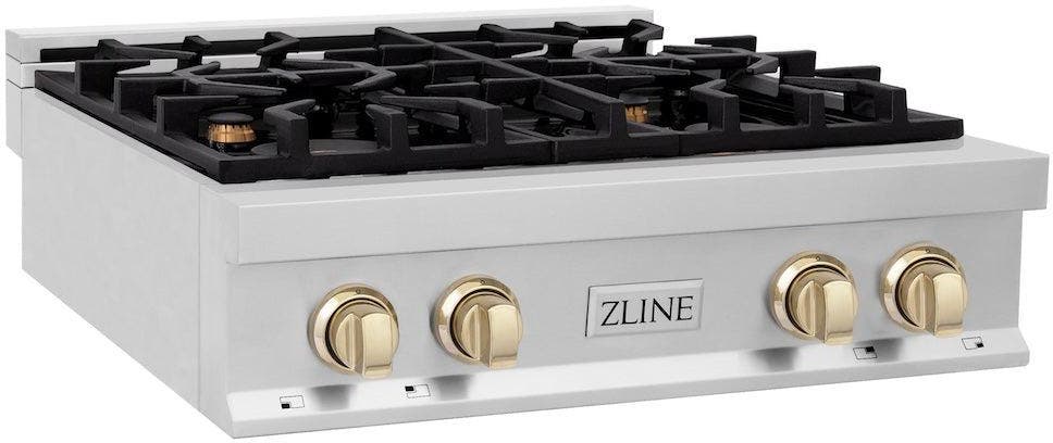Zline RTZ30G Stainless Steel And Gold Accents