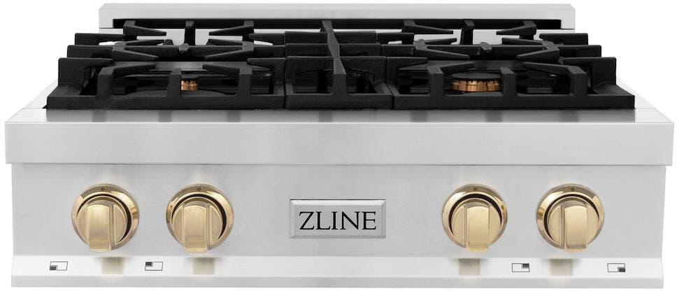 Zline RTZ30G Stainless Steel And Gold Accents