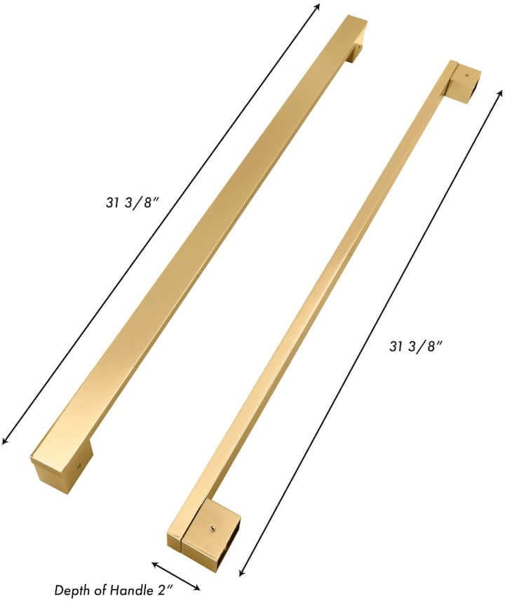 Zline RFMHZF36G Polished Gold