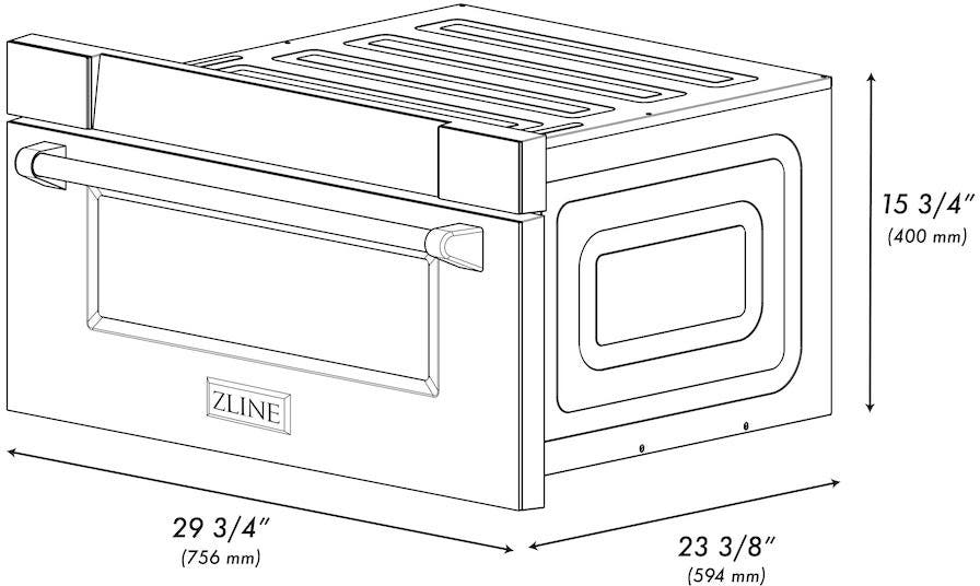 Zline MWD30 Stainless Steel