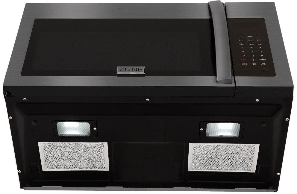 Zline MWOOTR30BS Black Stainless Steel