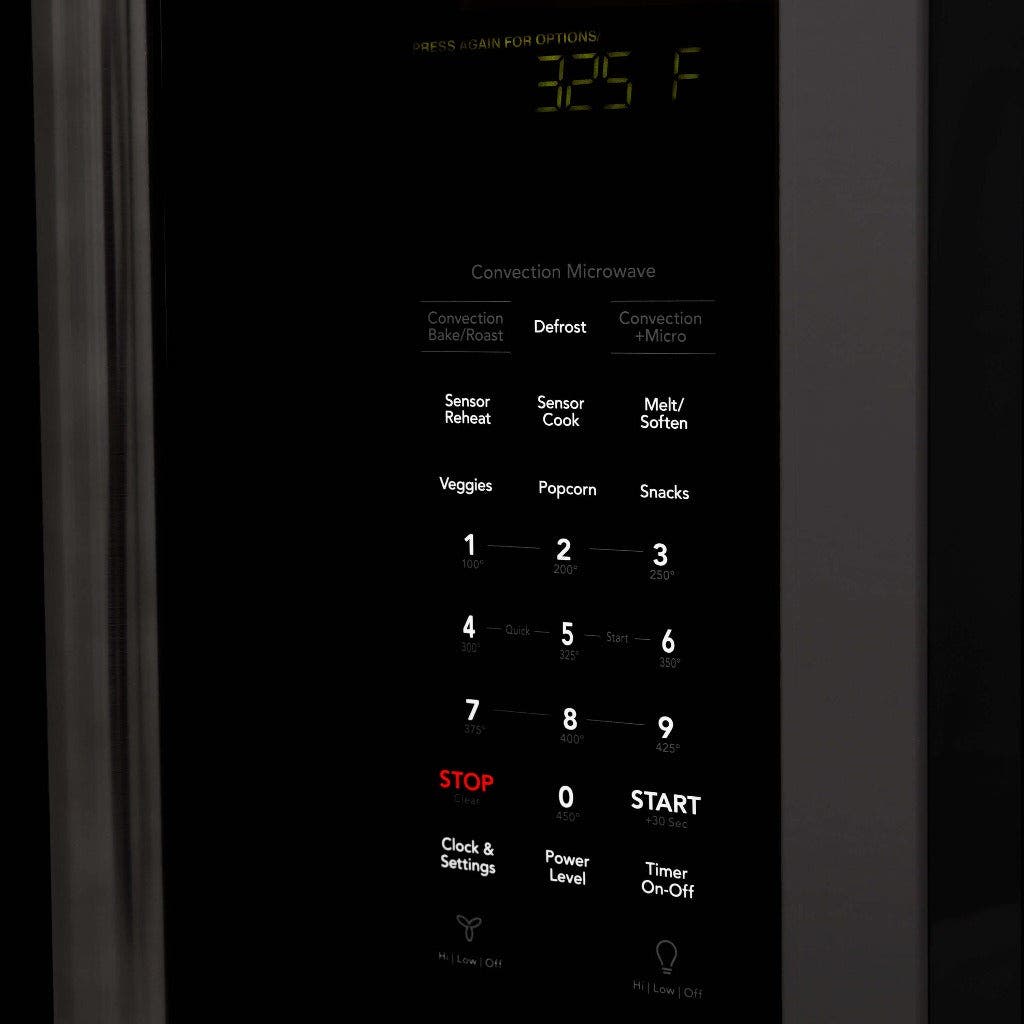 Zline MWOOTR30BS Black Stainless Steel