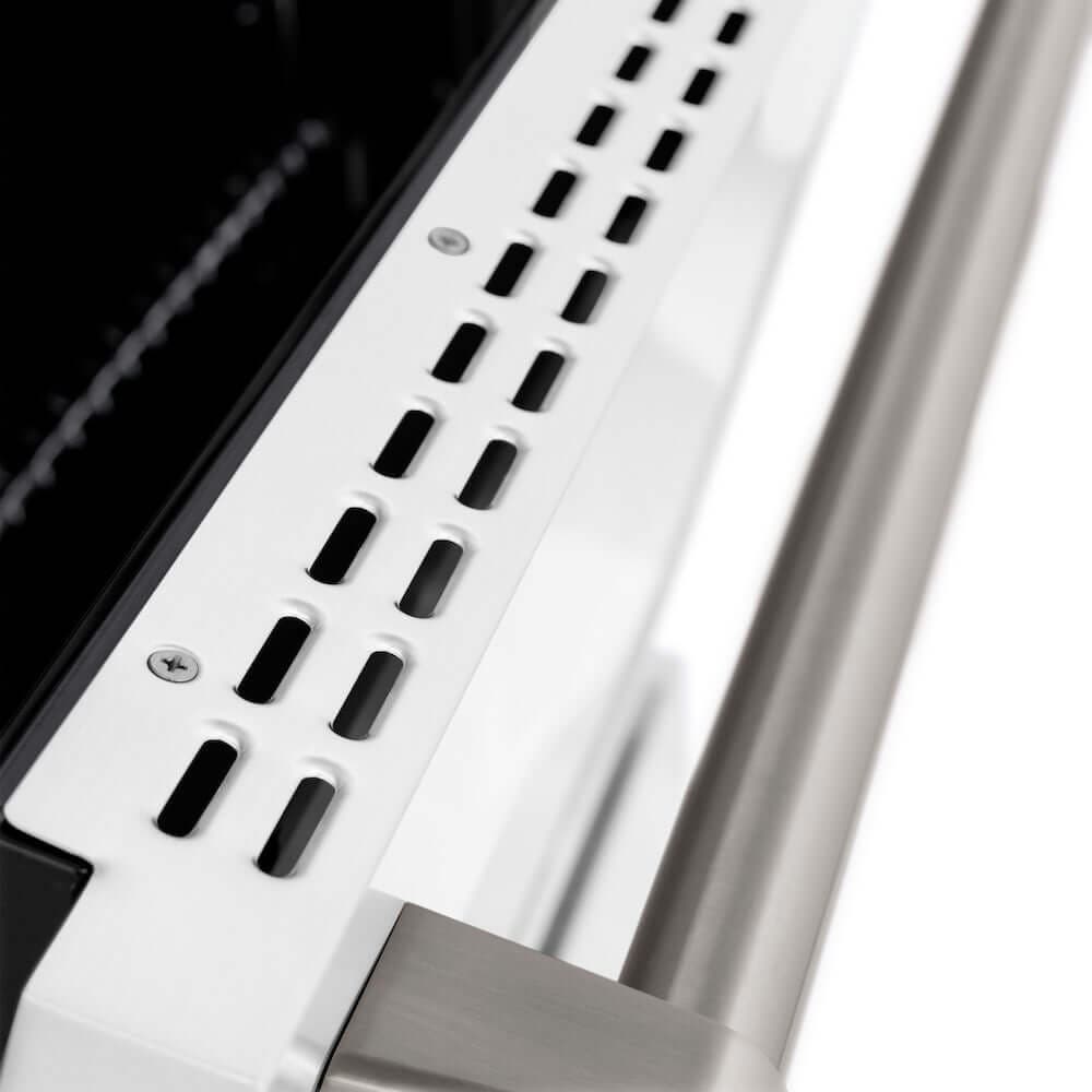 Zline SGRWM48 Stainless Steel With White Matte Doors