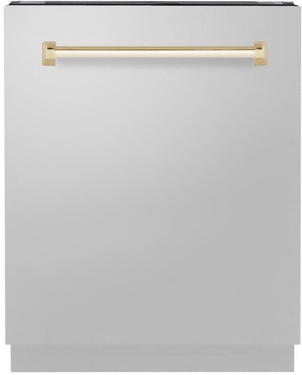 Zline DWVZ30424G Stainless Steel With Gold Handle, 51dba