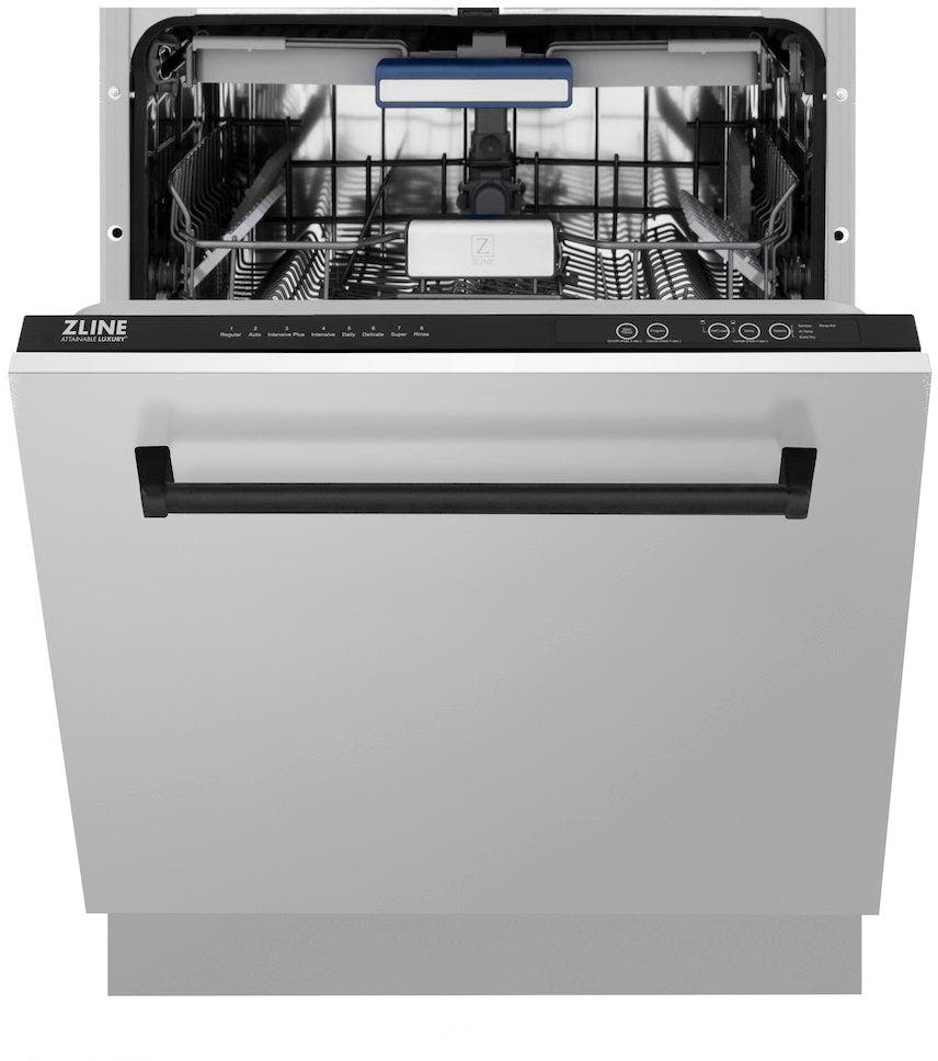 Zline DWVZ30424MB Stainless Steel With Matte Black Handle, 51dba