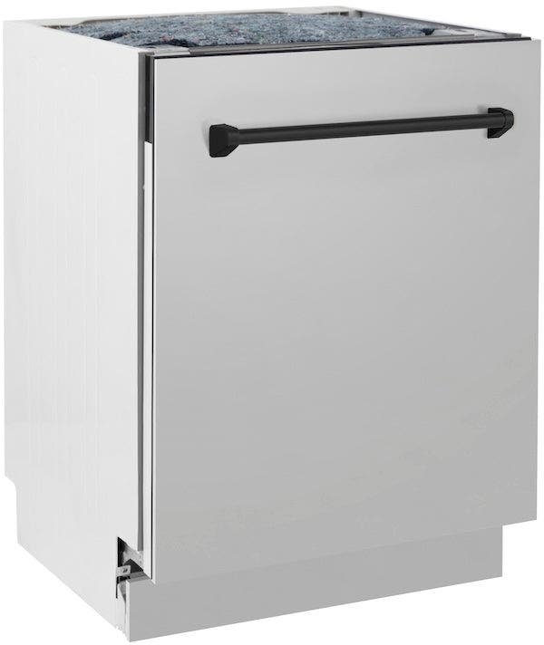 Zline DWVZ30424MB Stainless Steel With Matte Black Handle, 51dba