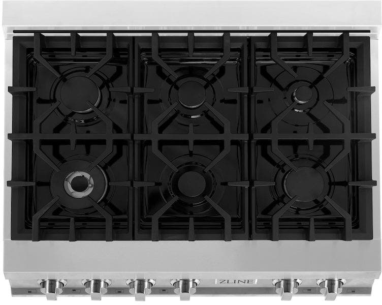 Zline RTGR36 Stainless Steel With Griddle