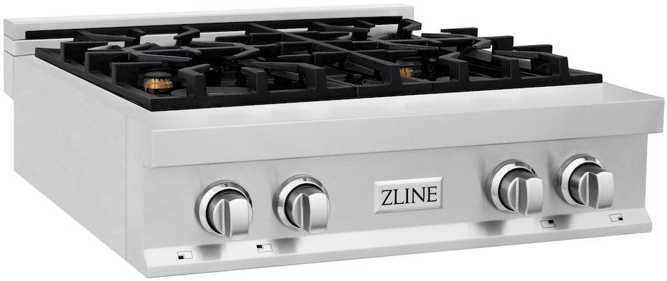 Zline RTBRGR30 Stainless Steel, Brass Burners