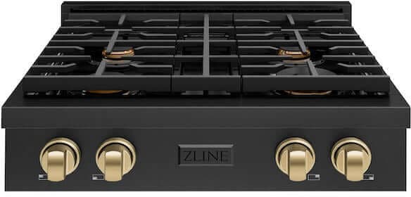 Zline SRTBZ30CB Black Stainless Steel With Champagne Bronze Accent...