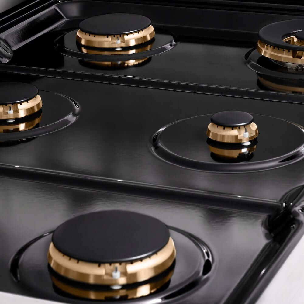 Zline SRTZ36MB Stainless Steel With Matte Black Accents
