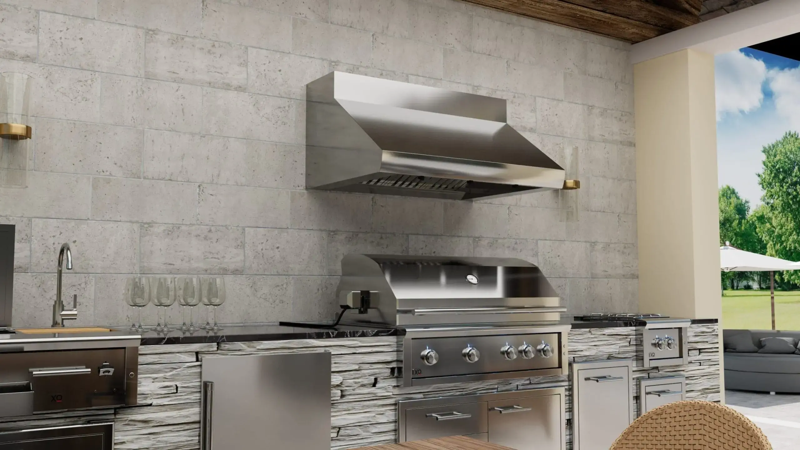 XO XOGV36S 36", Stainless Steel