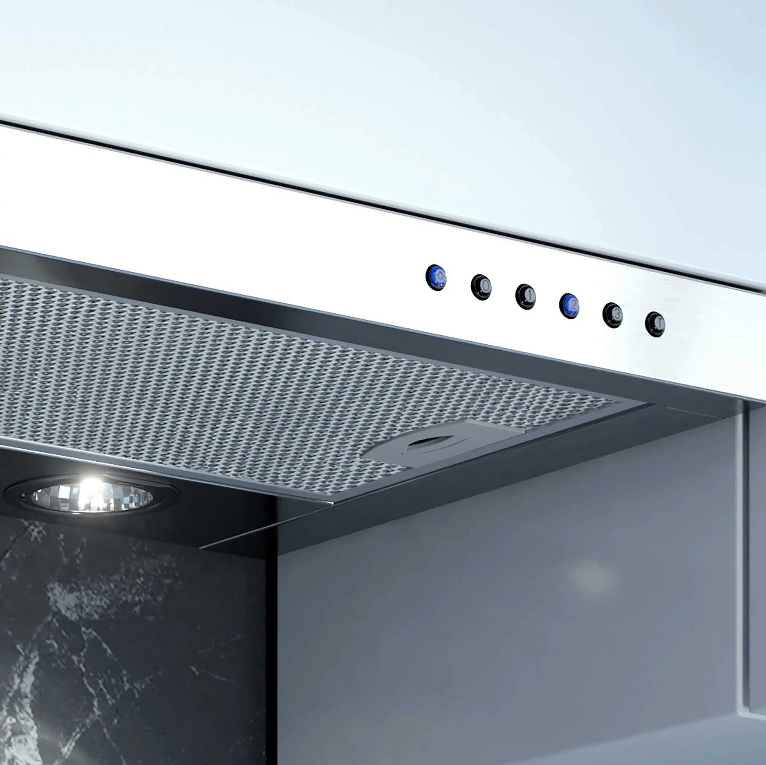 Clorets BRANO 30 in. 900 CFM Ducted Under Cabinet Range Hood in