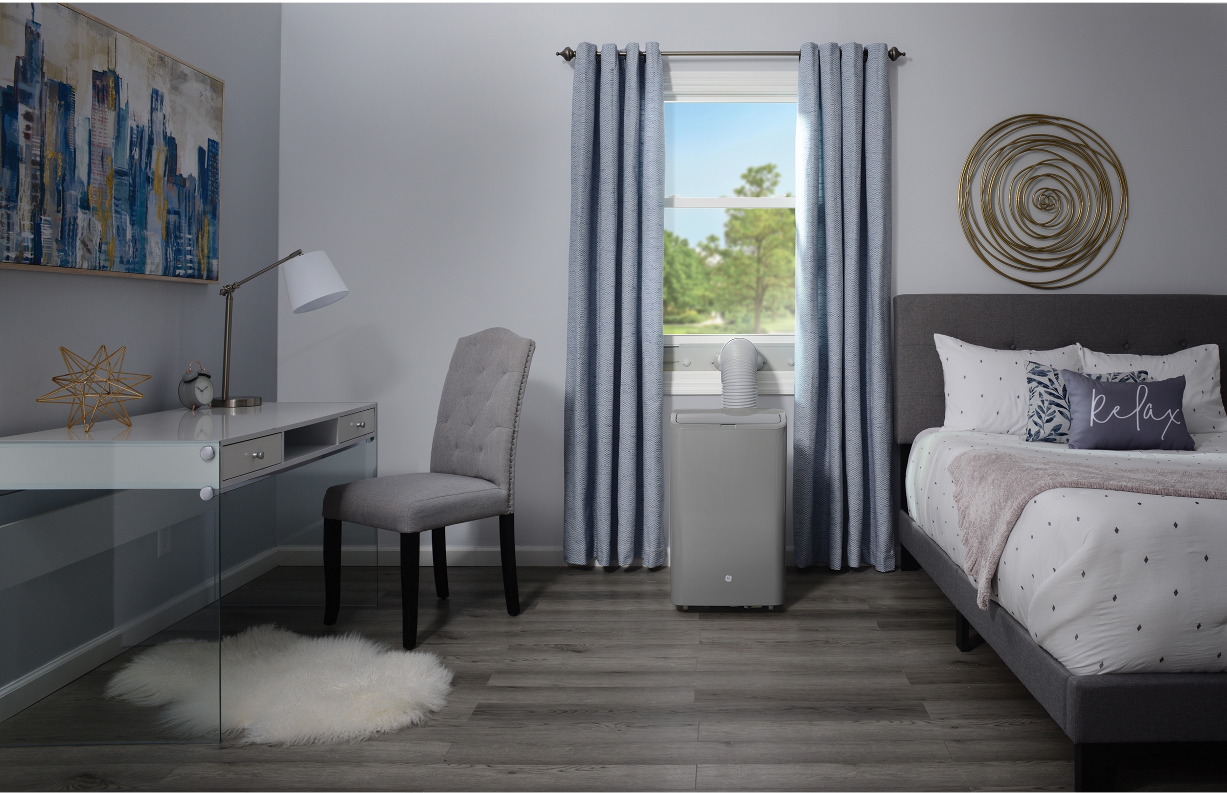 GE APWD07JASG 7,500 Btu, Gray