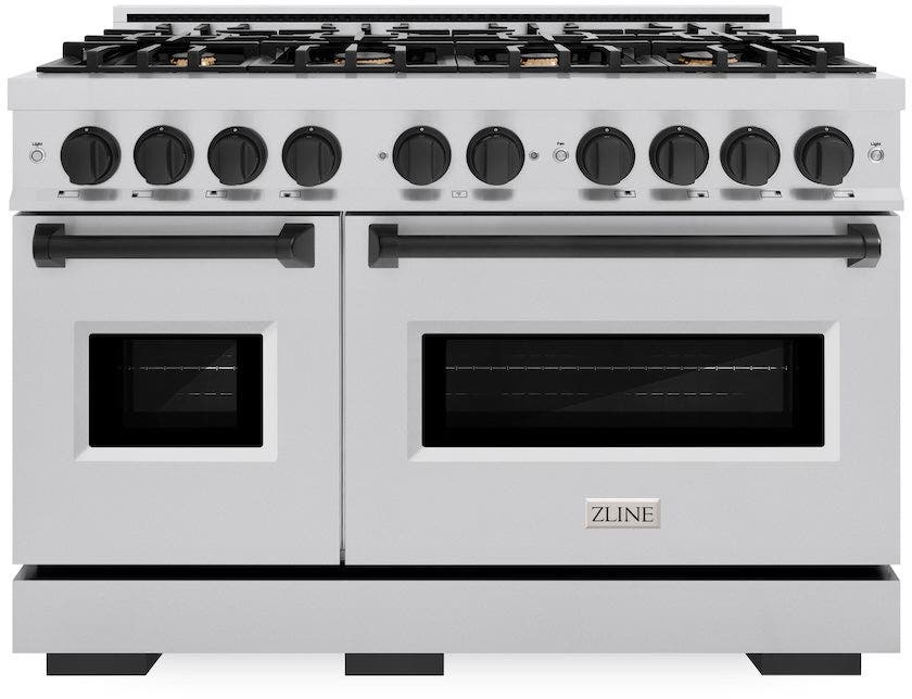 Zline CDRZ48MB Stainless Steel With Matte Black Accents