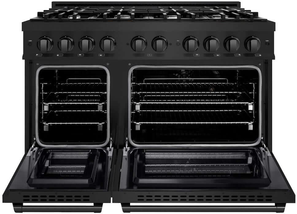 Zline HDRB48 Black Stainless Steel