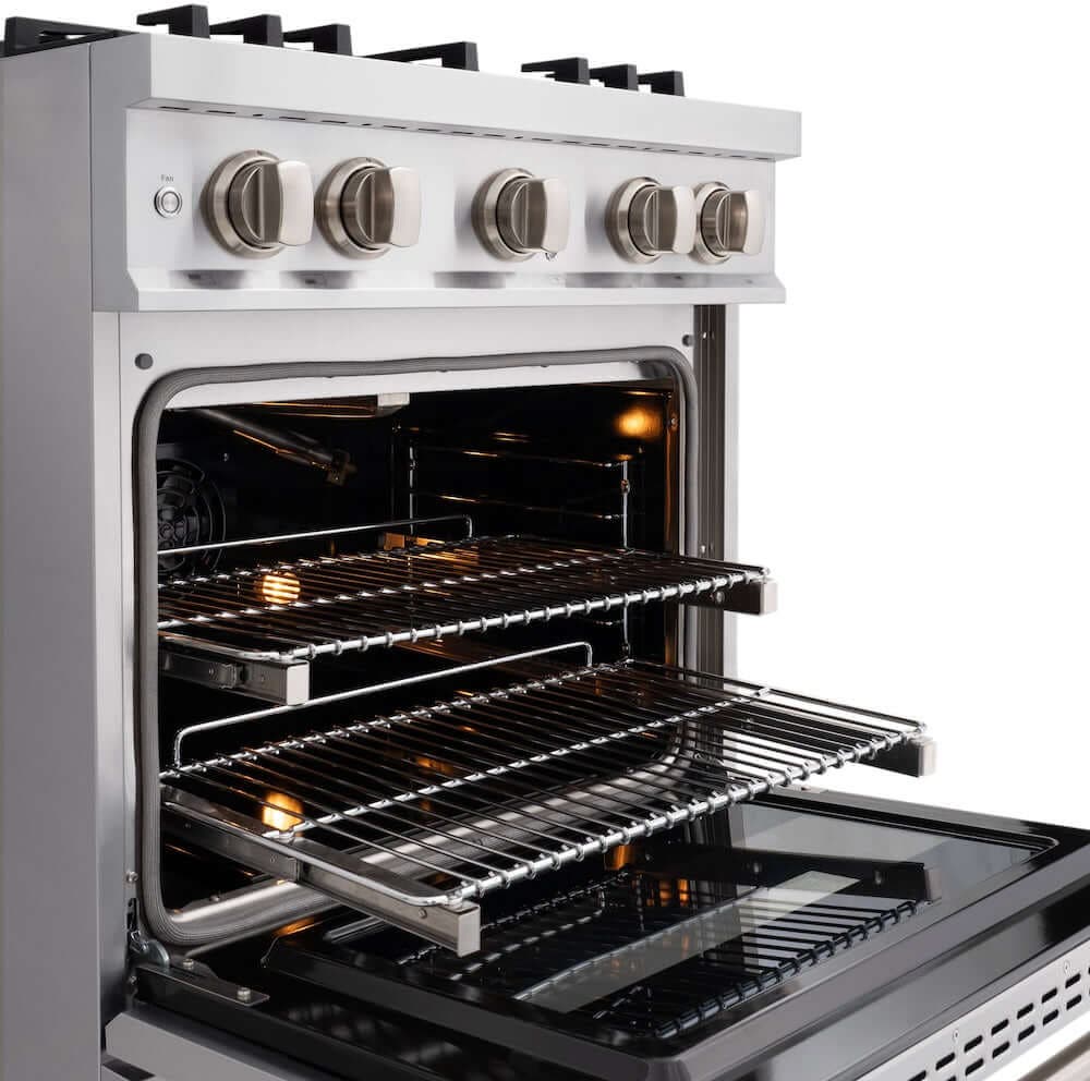 Zline HGRBR30 Stainless Steel With 4 Brass Burners