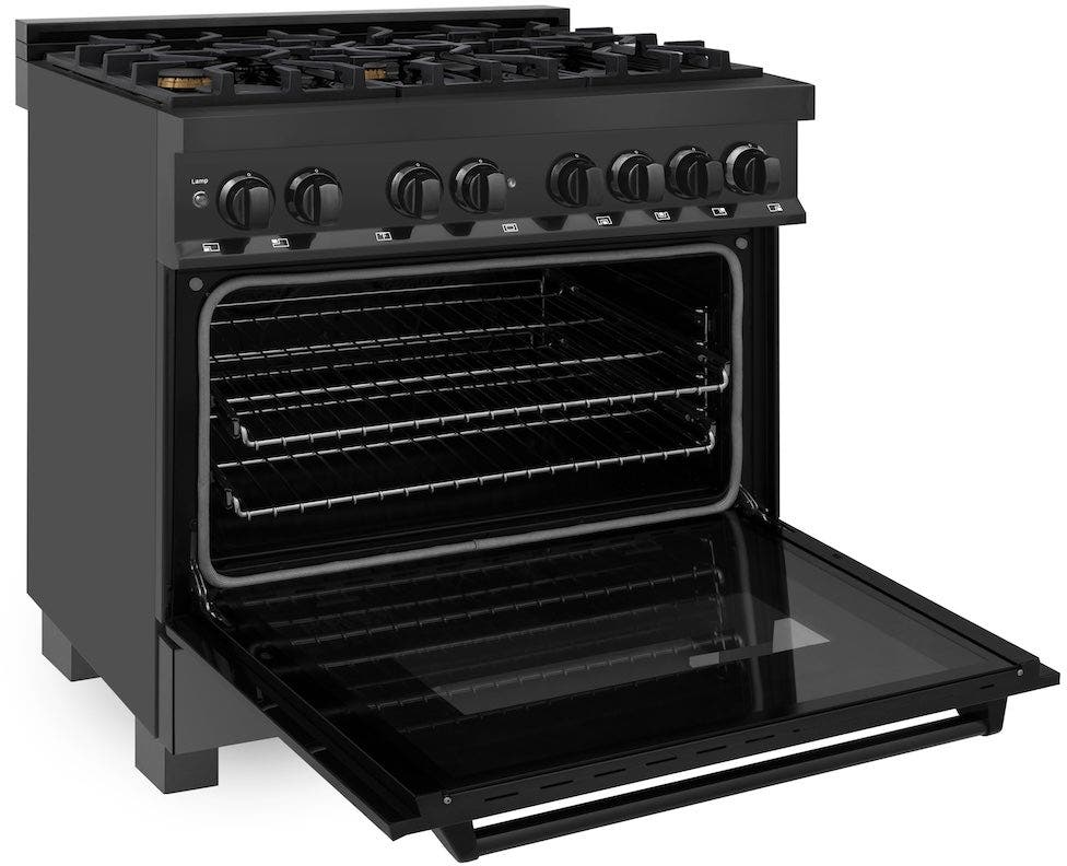 Zline RABBR36 Black Stainless Steel