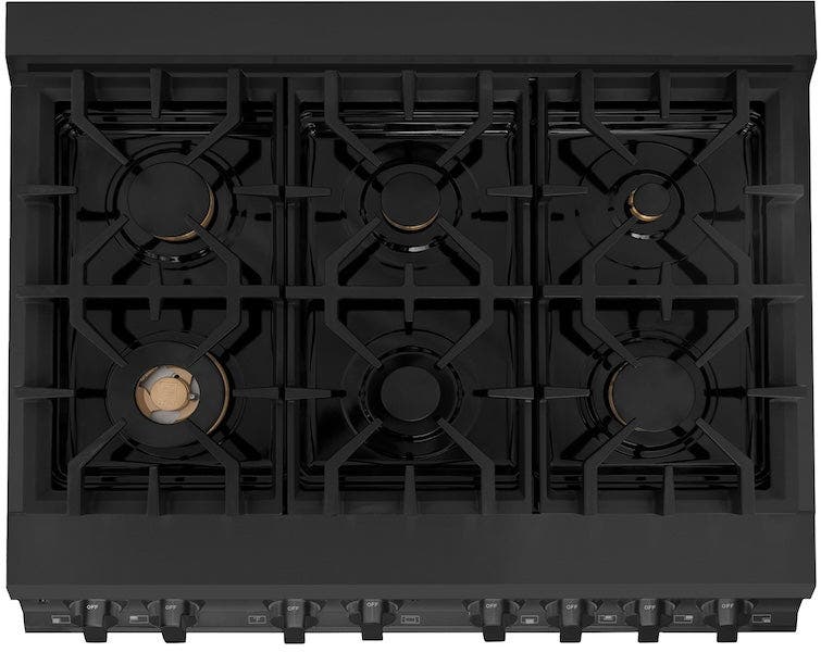 Zline RABBR36 Black Stainless Steel