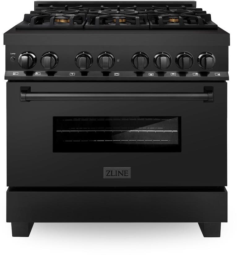 Zline RABBR36 Black Stainless Steel
