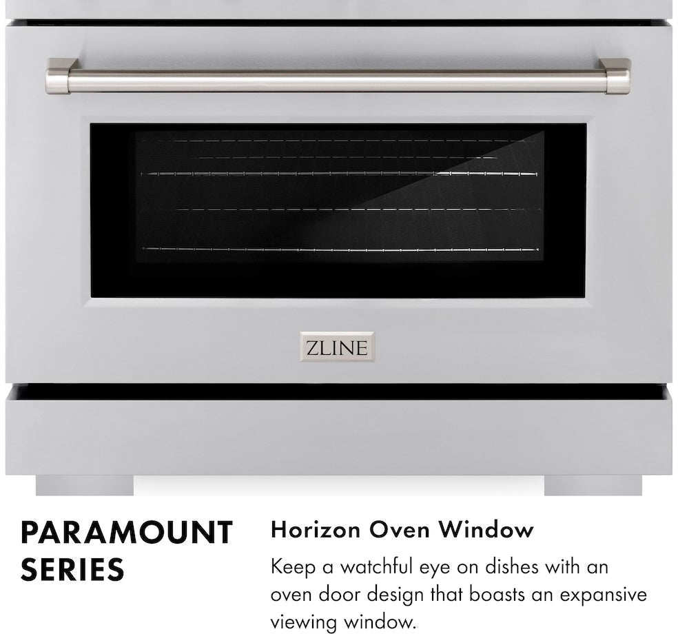 Zline SDR36 36 Inch 5.2 Cu. Ft. Paramount Dual Fuel Range