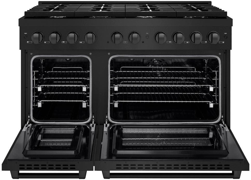 Zline SDRB48 Black Stainless Steel