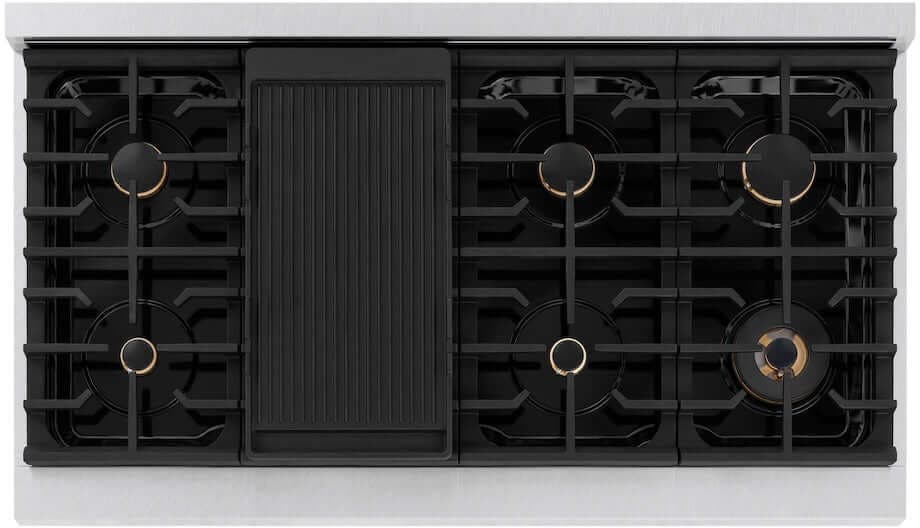 Zline SDRSZWM48G DuraSnow Stainless Steel With White Matte Door And...