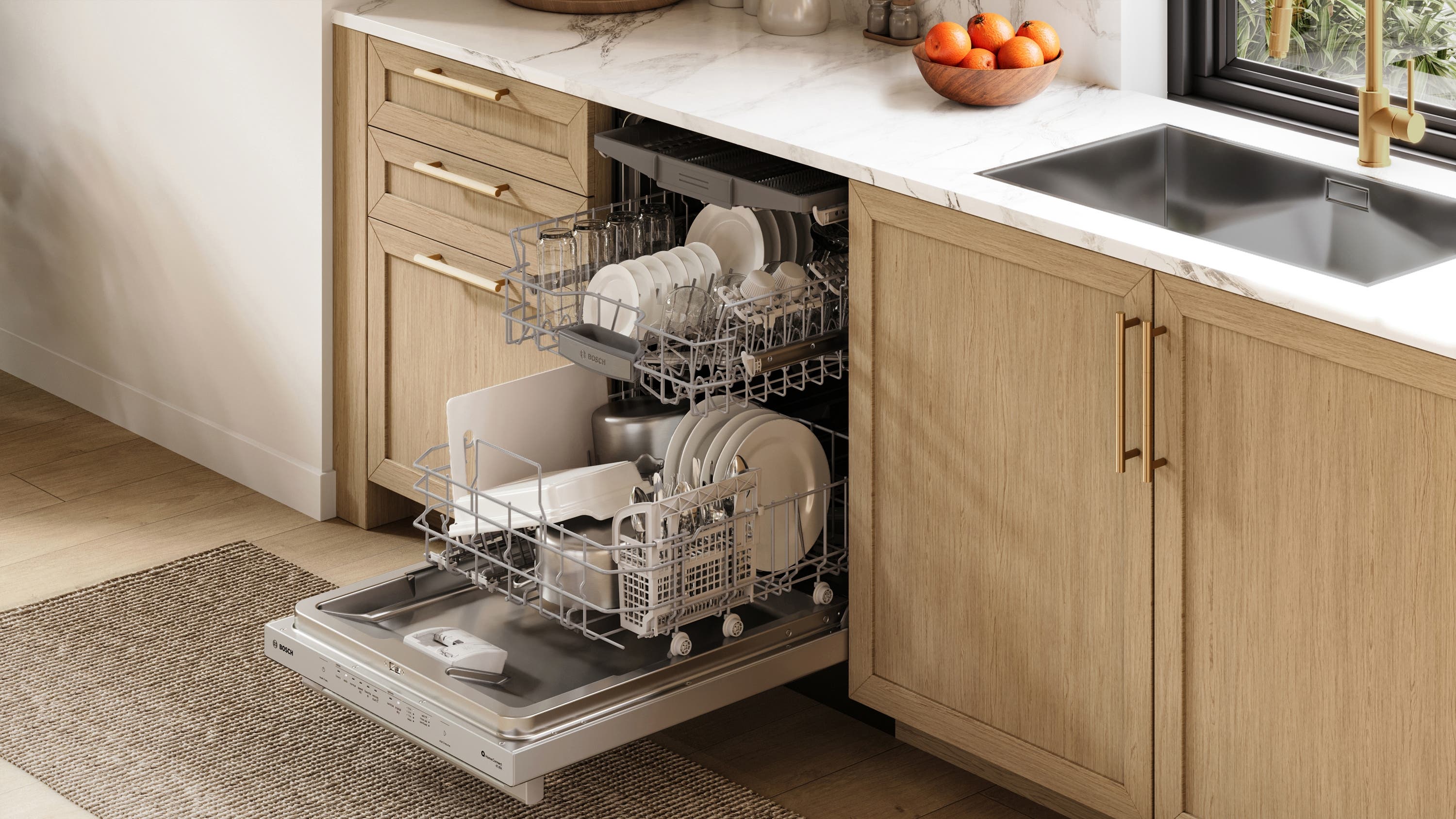 Bosch SHX78DM5N Stainless Steel with Bar Handle