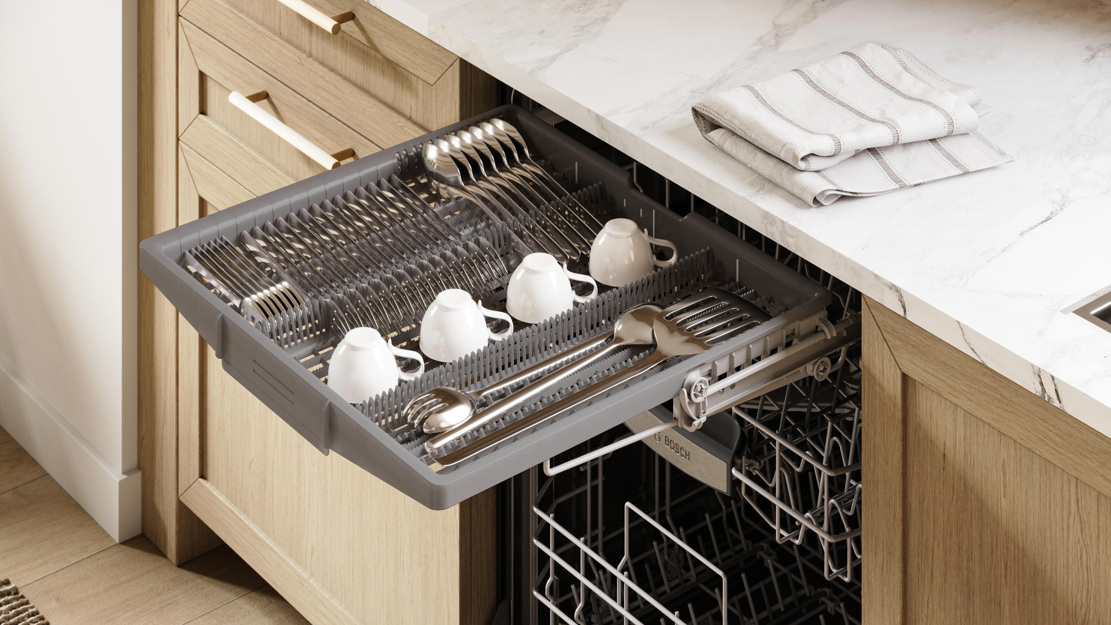 Bosch SHX78DM5N Stainless Steel with Bar Handle