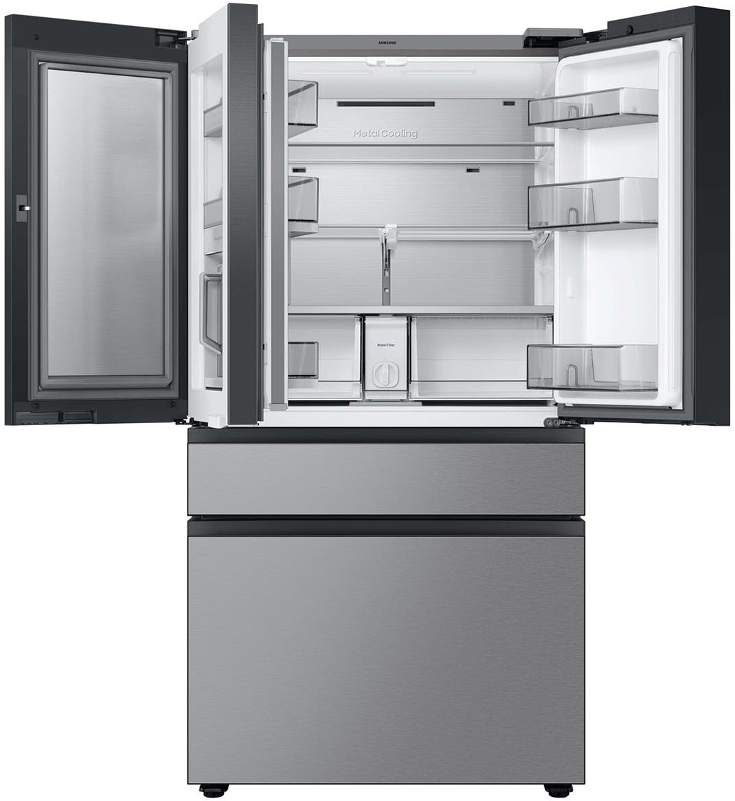 Samsung RF29BB8900QK Charcoal Glass, Stainless Steel
