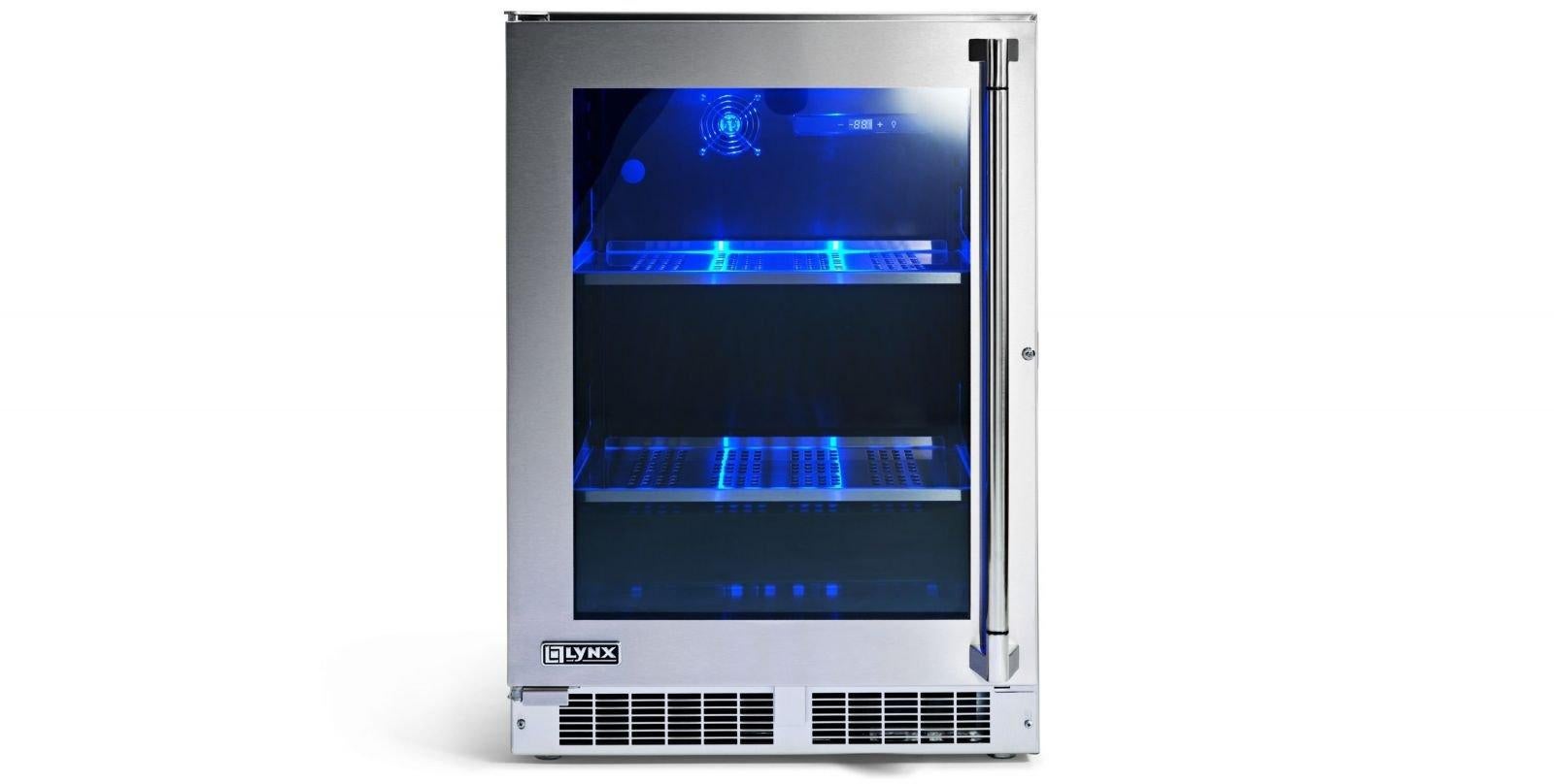 Lynx LN24REFG 24 Inch Outdoor Beverage Center, R600a Compliant