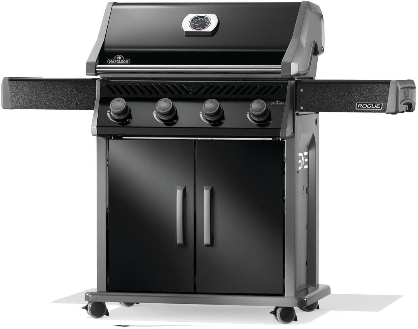 Napoleon R525PK2SS Black With Stainless Steel Grids, Liquid Propane