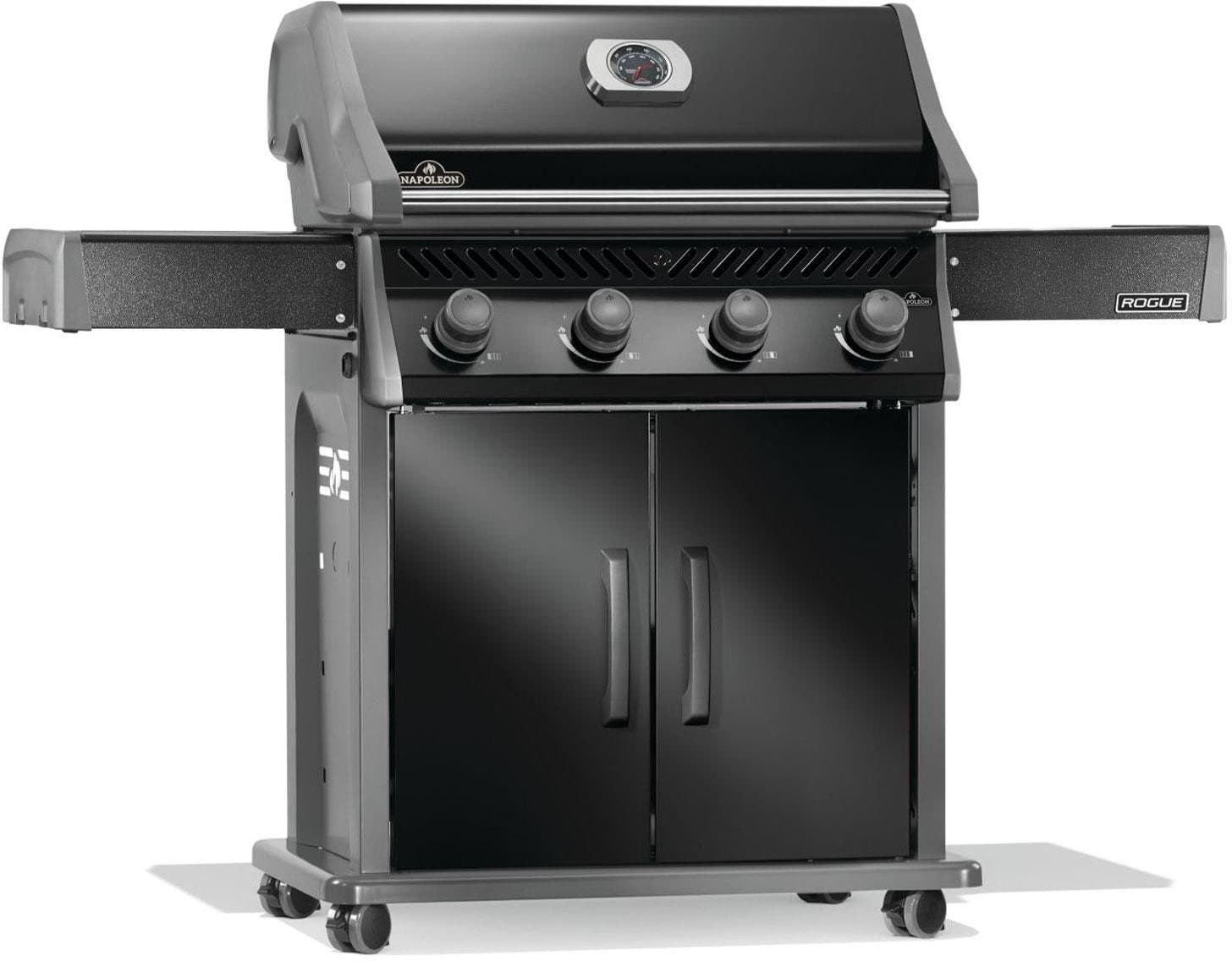 Napoleon R525PK2SS Black With Stainless Steel Grids, Liquid Propane
