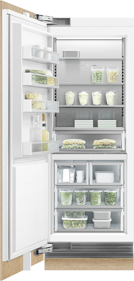 Fisher Paykel RS3084FLJK1 Panel Ready, Left Hinge with Stainless Steel Inter...