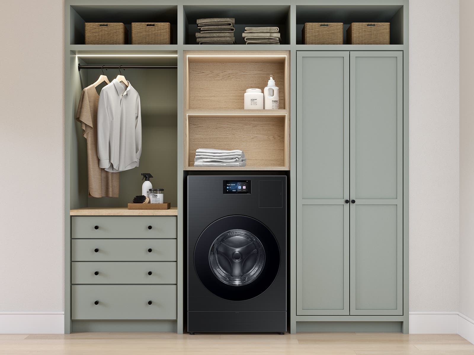 Samsung WD90F53AVB Brushed Black