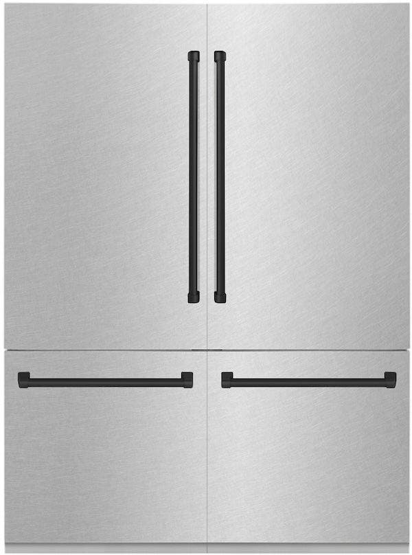 Zline RBIVZSN60MB Durasnow Stainless Steel With Matte Black Accents
