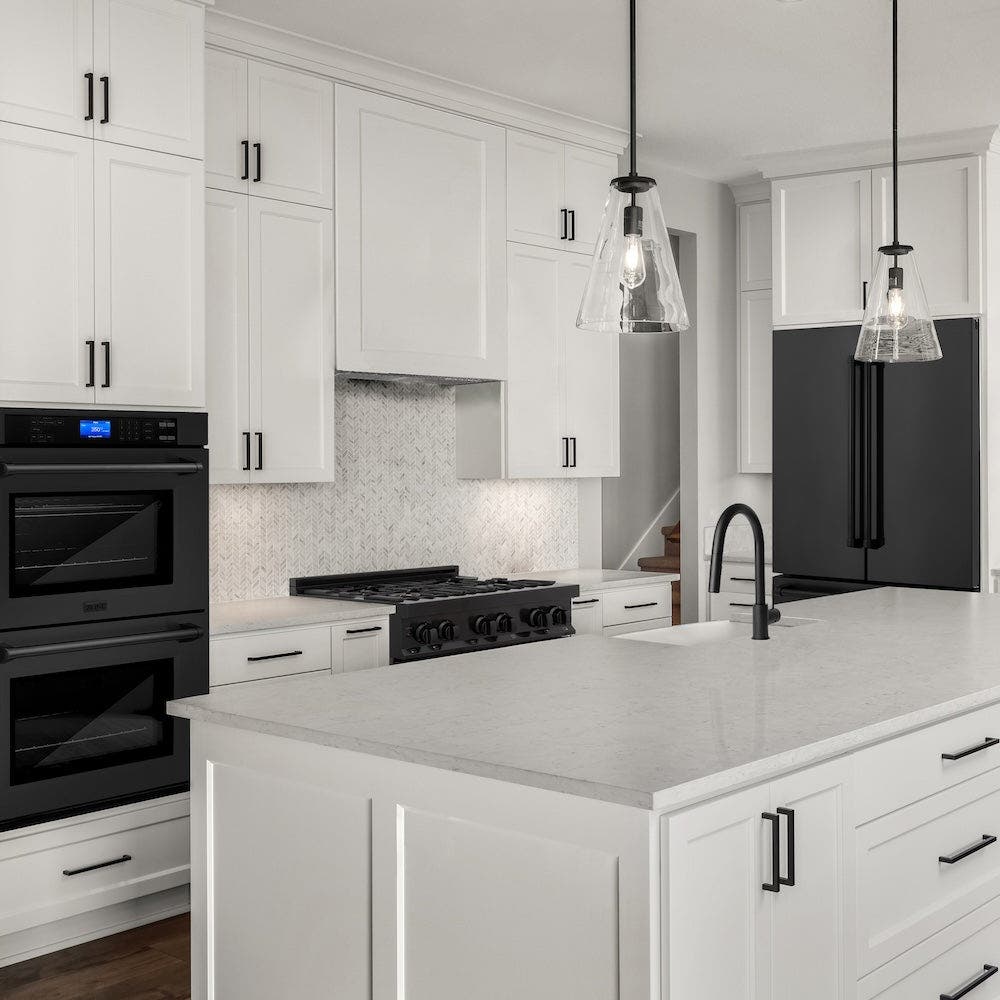 Zline RFM36BS Black Stainless Steel
