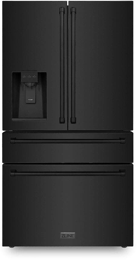 Zline RFMWWF36BS Fingerprint Resistant Black Stainless Steel