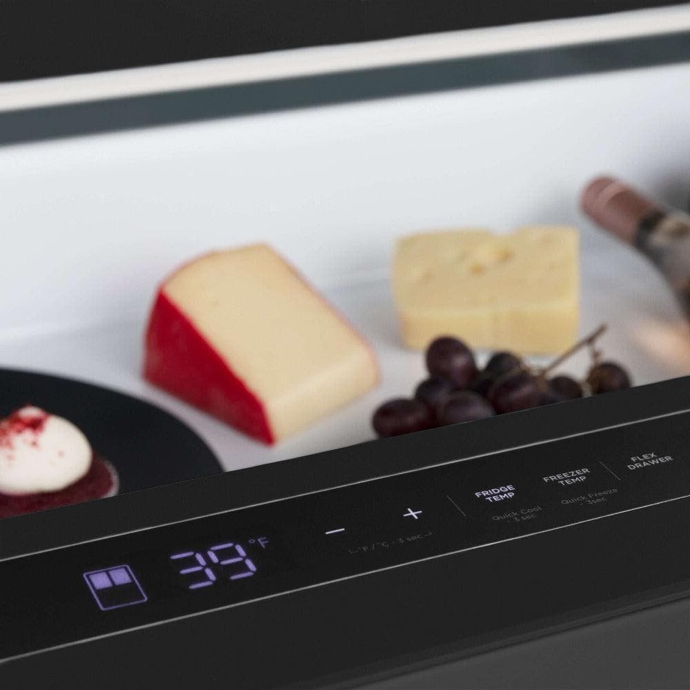 Zline RFMWWF36BS Fingerprint Resistant Black Stainless Steel
