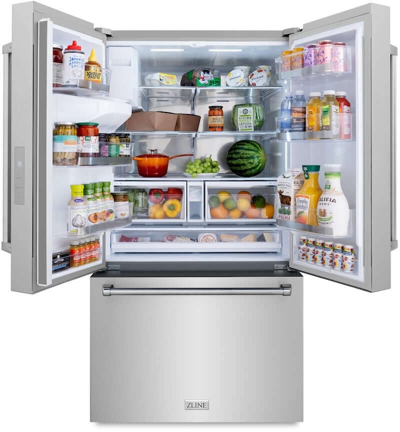 Zline RSMW36 ZLINE 36 in. 28.9 cu. ft. Standard-Depth French Door