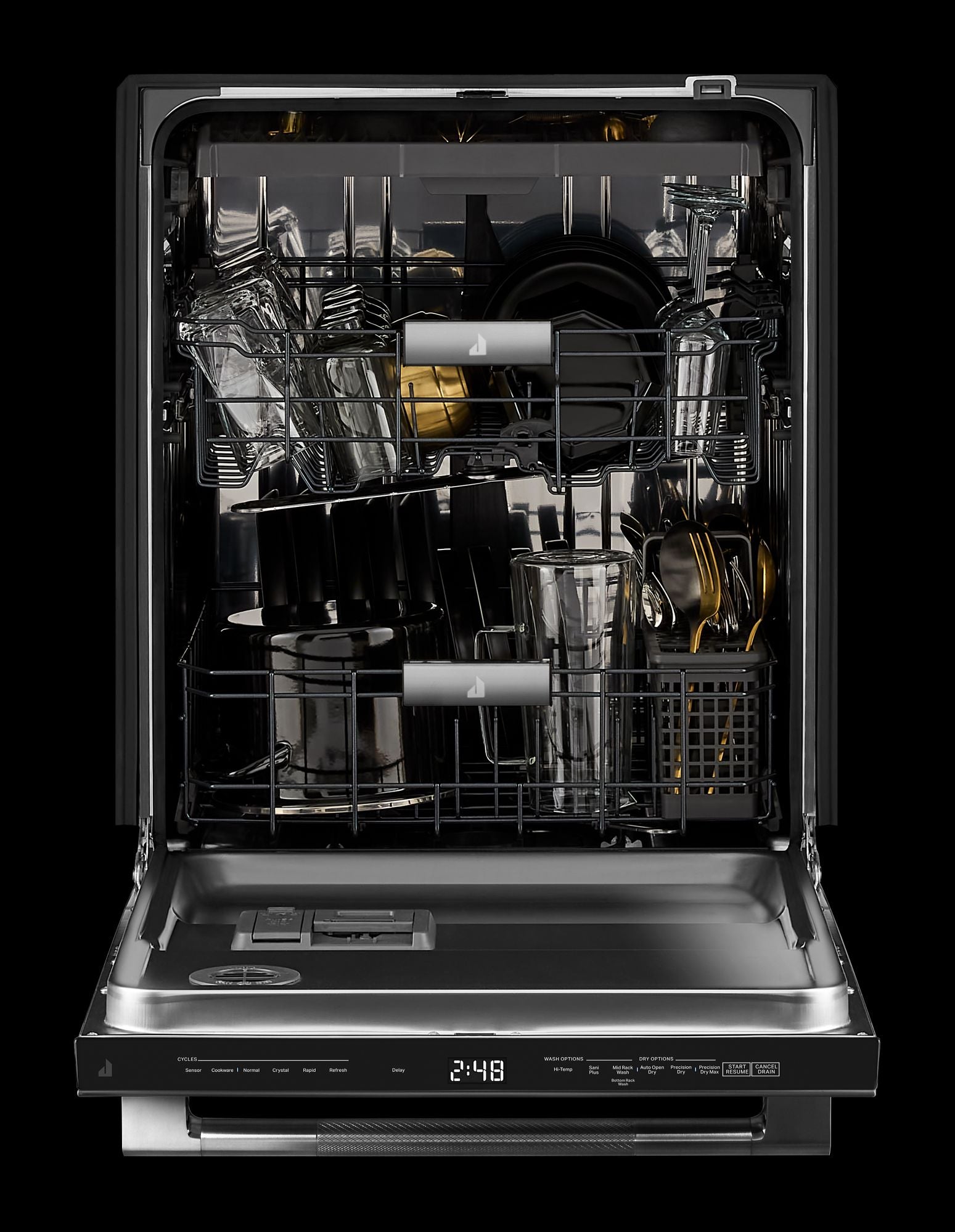 Jenn Air JDTS3924SL 24 Inch Fully Integrated Dishwasher Stainless