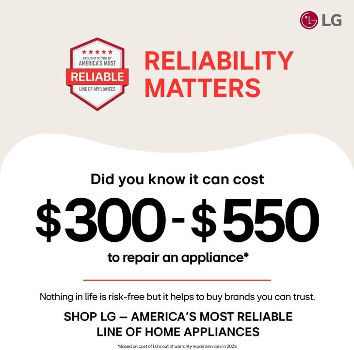 LG LDTH555NS Printproof Stainless Steel
