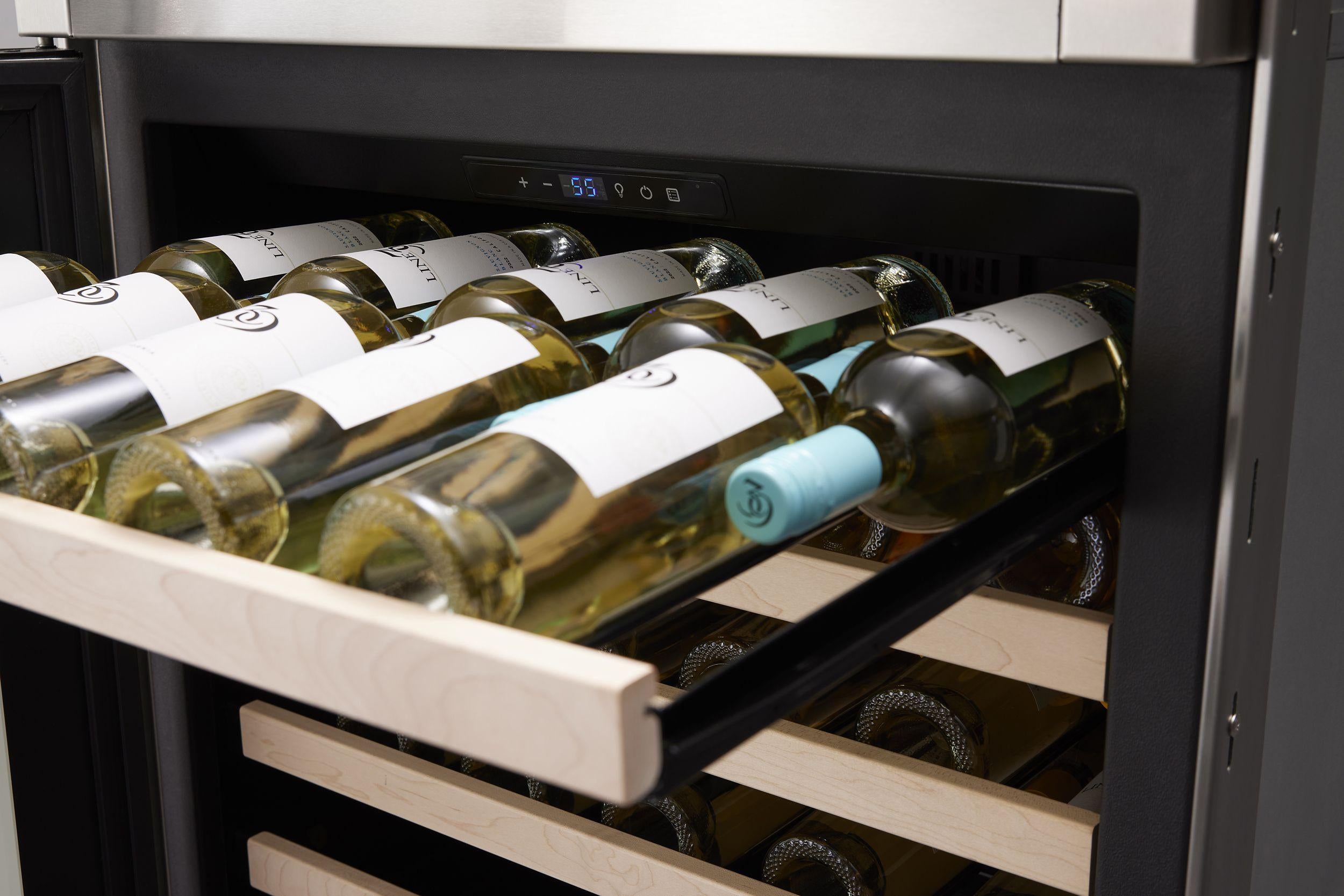 Viking VCWB530RSS 30 Inch Wine Cellar: Stainless, Right Stainless