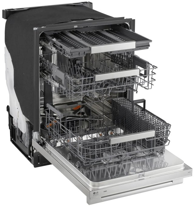 LG Studio SDNTHS72S 24 Inch Built-In Dishwasher | Plesser's