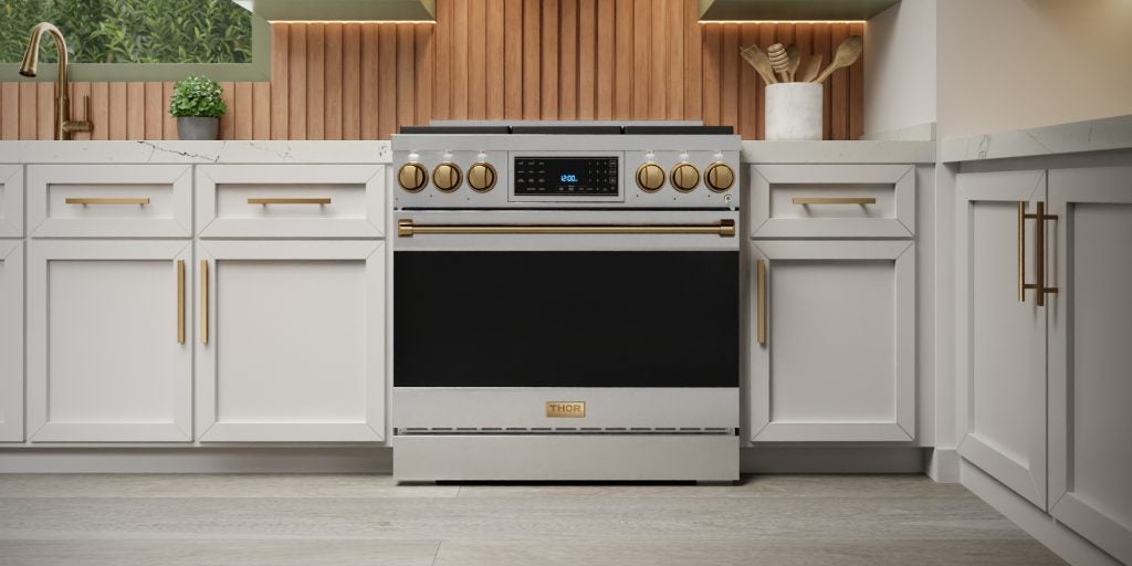 Thor RSG36BRZ Gordan Ramsay 36 Inch Pro Style Gas Range Stainless
